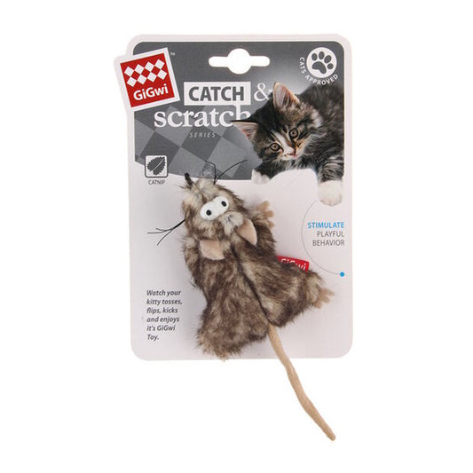 GiGwi Catch & Scratch Mouse