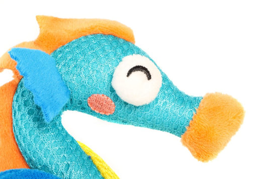 GiGwi Dental Mesh Catnip Seahorse